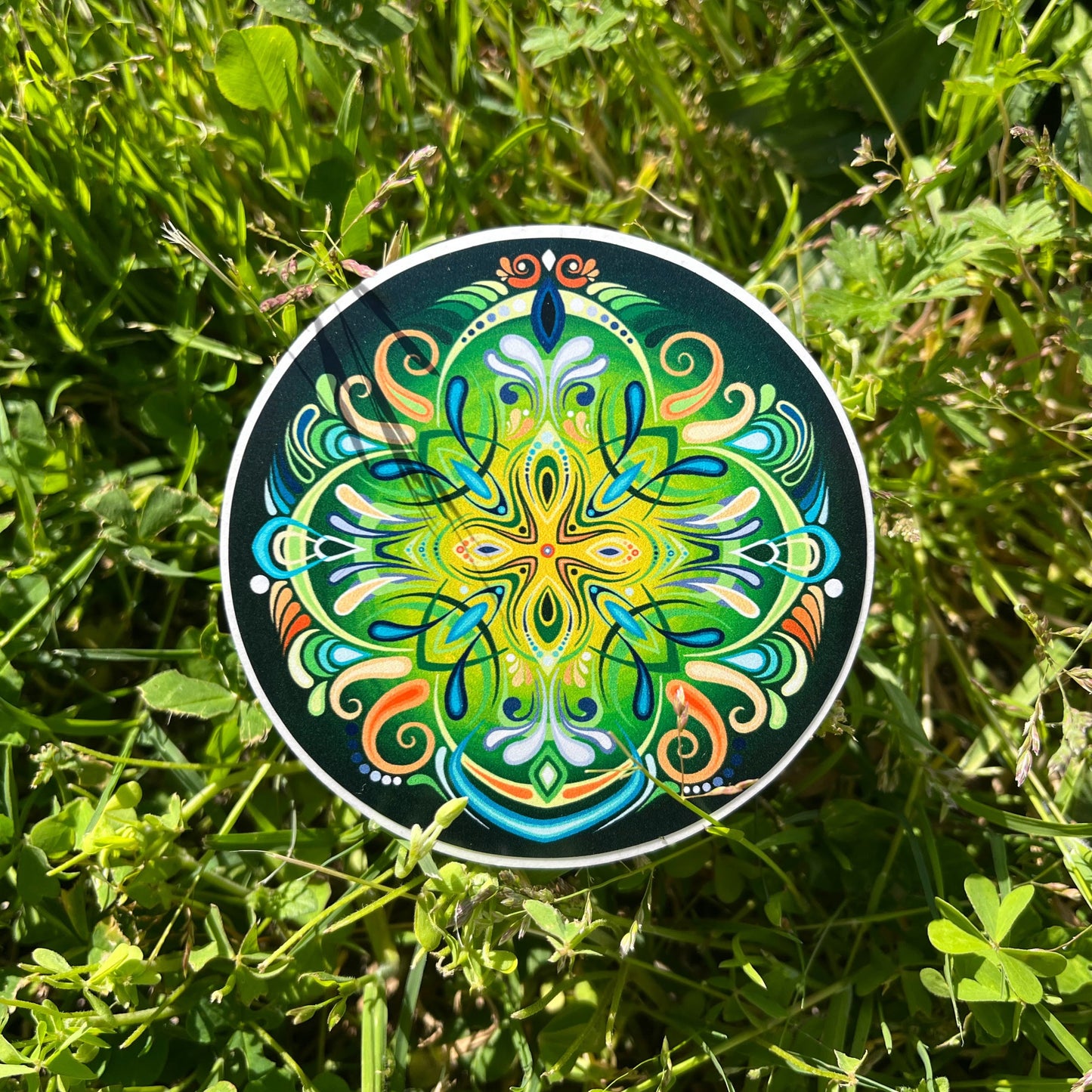 "Medicina" round sticker