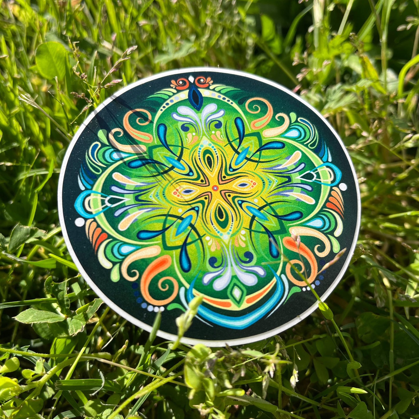 "Medicina" round sticker