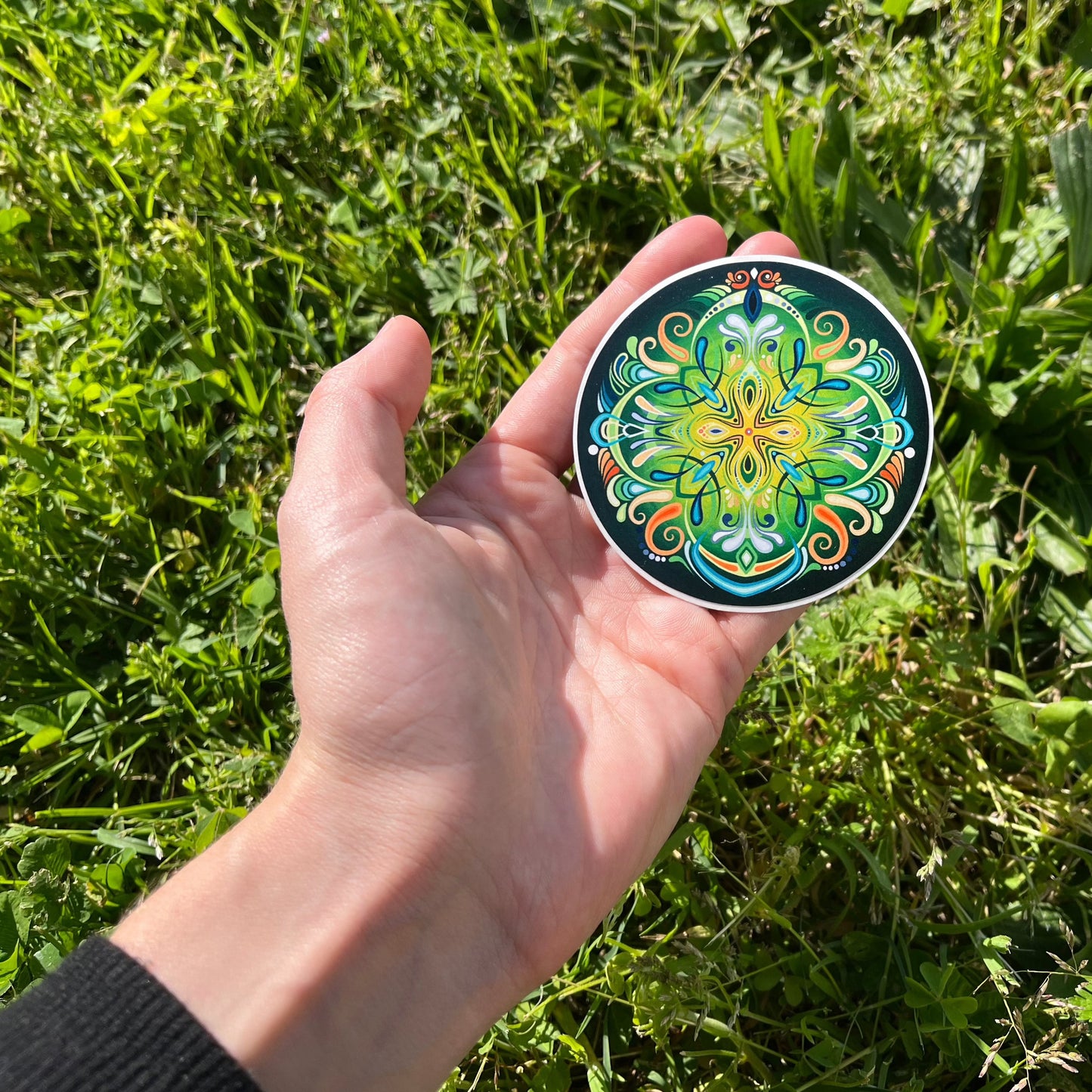 "Medicina" round sticker